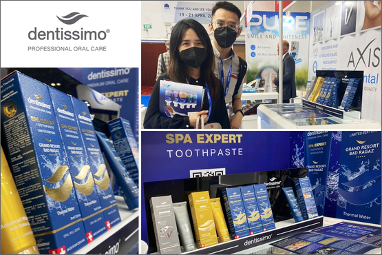 Swiss Toothpaste at Singapore Dental Exhibition